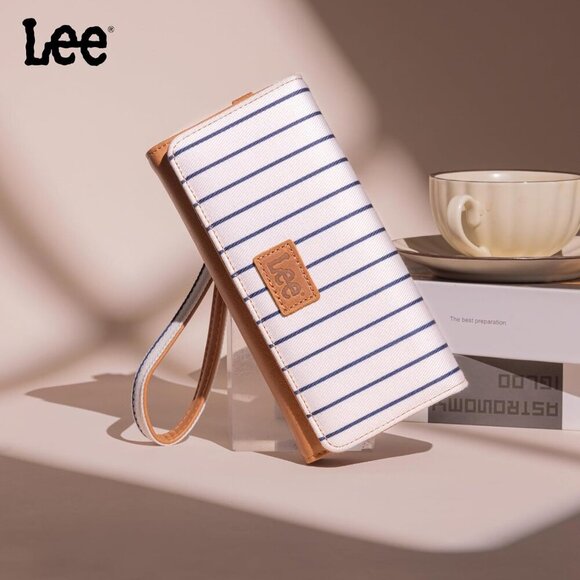 Lee Trifold Womens Wallets RFID Blocking Long Wallet Card Holder Clutch Wristlet - Picture 4 of 7